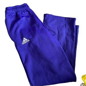 Purple Adidas Sweatpants